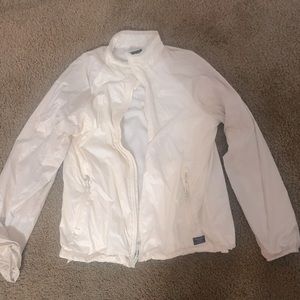 Abercrombie & Fitch white, lightweight jacket